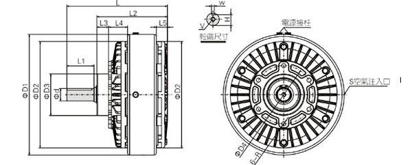 磁粉制動器能否當(dāng)軸承使用，制動器廠家